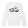  Sweat-shirt unisexe a col rond BIO Vignette