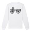  Sweat-shirt unisexe a col rond BIO Vignette
