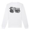  Sweat-shirt unisexe a col rond BIO Vignette