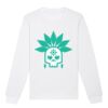  Sweat-shirt unisexe a col rond BIO Vignette