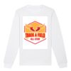  Sweat-shirt unisexe a col rond BIO Vignette