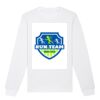  Sweat-shirt unisexe a col rond BIO Vignette