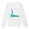  Sweat-shirt unisexe a col rond BIO Vignette