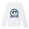  Sweat-shirt unisexe a col rond BIO Vignette