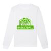  Sweat-shirt unisexe a col rond BIO Vignette
