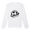  Sweat-shirt unisexe a col rond BIO Vignette