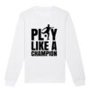  Sweat-shirt unisexe a col rond BIO Vignette