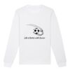  Sweat-shirt unisexe a col rond BIO Vignette