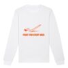  Sweat-shirt unisexe a col rond BIO Vignette