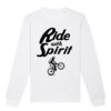  Sweat-shirt unisexe a col rond BIO Vignette