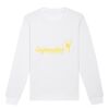 Sweat-shirt unisexe a col rond BIO Vignette