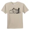 T-shirt col rond Vignette