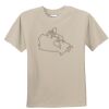 T-shirt col rond Vignette