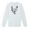 Sweat-shirt unisexe a col rond premium BIO Vignette