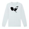 Sweat-shirt unisexe a col rond premium BIO Vignette