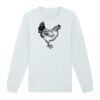 Sweat-shirt unisexe a col rond premium BIO Vignette