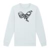 Sweat-shirt unisexe a col rond premium BIO Vignette