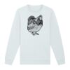 Sweat-shirt unisexe a col rond premium BIO Vignette