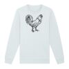 Sweat-shirt unisexe a col rond premium BIO Vignette