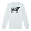 Sweat-shirt unisexe a col rond premium BIO Vignette