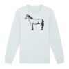 Sweat-shirt unisexe a col rond premium BIO Vignette