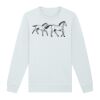 Sweat-shirt unisexe a col rond premium BIO Vignette