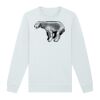Sweat-shirt unisexe a col rond premium BIO Vignette