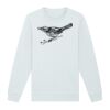 Sweat-shirt unisexe a col rond premium BIO Vignette