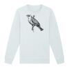 Sweat-shirt unisexe a col rond premium BIO Vignette
