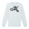 Sweat-shirt unisexe a col rond premium BIO Vignette