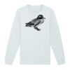 Sweat-shirt unisexe a col rond premium BIO Vignette