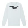 Sweat-shirt unisexe a col rond premium BIO Vignette