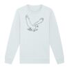 Sweat-shirt unisexe a col rond premium BIO Vignette