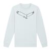 Sweat-shirt unisexe a col rond premium BIO Vignette