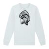 Sweat-shirt unisexe a col rond premium BIO Vignette