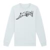 Sweat-shirt unisexe a col rond premium BIO Vignette