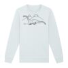 Sweat-shirt unisexe a col rond premium BIO Vignette