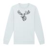 Sweat-shirt unisexe a col rond premium BIO Vignette