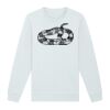 Sweat-shirt unisexe a col rond premium BIO Vignette