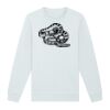 Sweat-shirt unisexe a col rond premium BIO Vignette