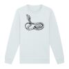 Sweat-shirt unisexe a col rond premium BIO Vignette