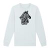 Sweat-shirt unisexe a col rond premium BIO Vignette