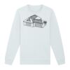 Sweat-shirt unisexe a col rond premium BIO Vignette