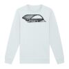 Sweat-shirt unisexe a col rond premium BIO Vignette