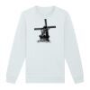 Sweat-shirt unisexe a col rond premium BIO Vignette