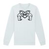 Sweat-shirt unisexe a col rond premium BIO Vignette
