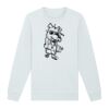 Sweat-shirt unisexe a col rond premium BIO Vignette