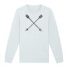 Sweat-shirt unisexe a col rond premium BIO Vignette