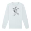 Sweat-shirt unisexe a col rond premium BIO Vignette