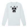 Sweat-shirt unisexe a col rond premium BIO Vignette
